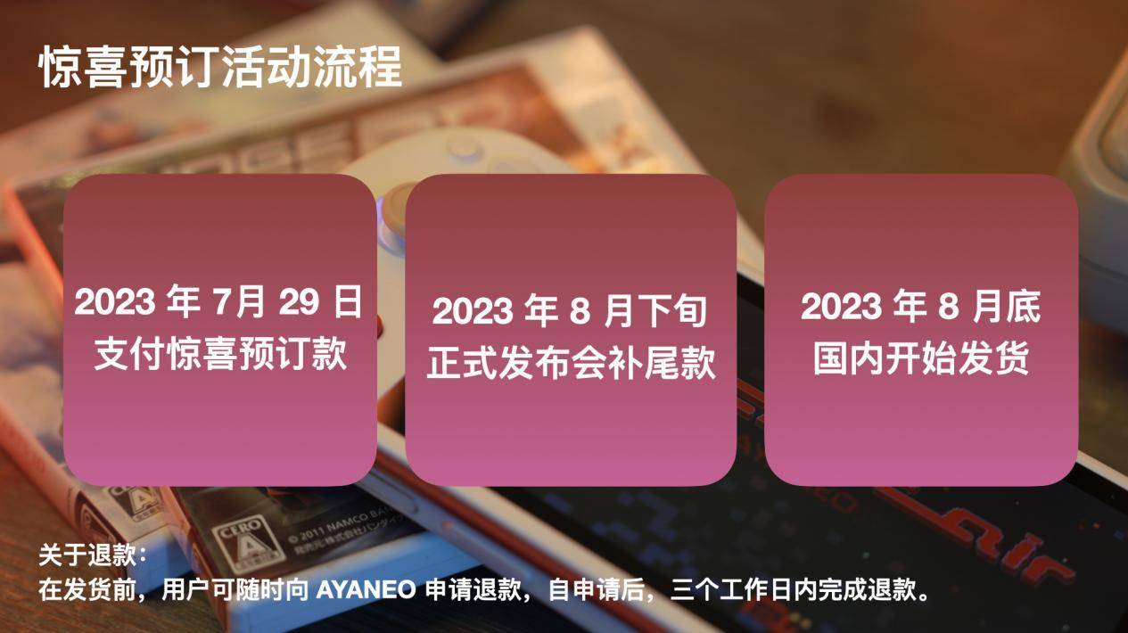 ANEO Pocket AIR 开启惊喜预订九游会app颠覆性 OLED 安卓掌机 AY(图6)